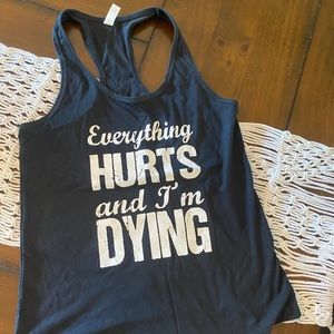 NWT SZ L Funny Threadz Women’s Junior Tank